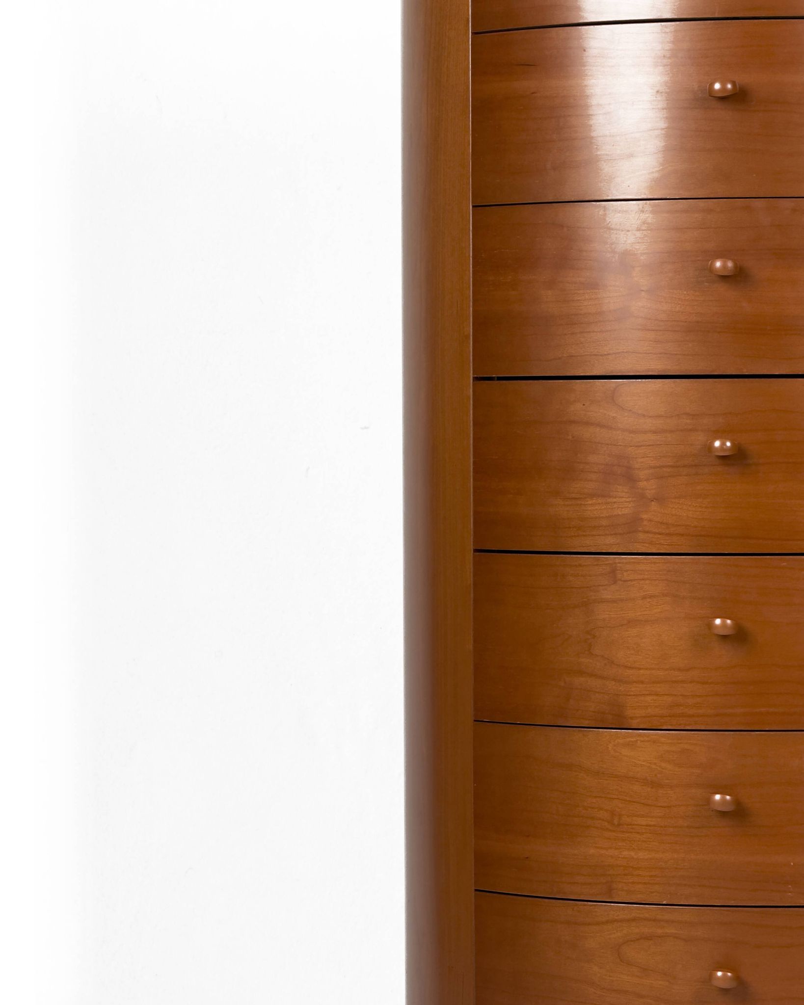 Italian mid-century Modern cherrywood Chest of Drawers, 1970s