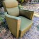 Pair of vintage studio armchairs in Art Deco style.