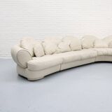 Postmodern Natuzzi Modular Sofa