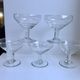 Set of 5 glasses of champagne made by hand 50-60 years
