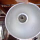 Industrial workshop lamp suspension