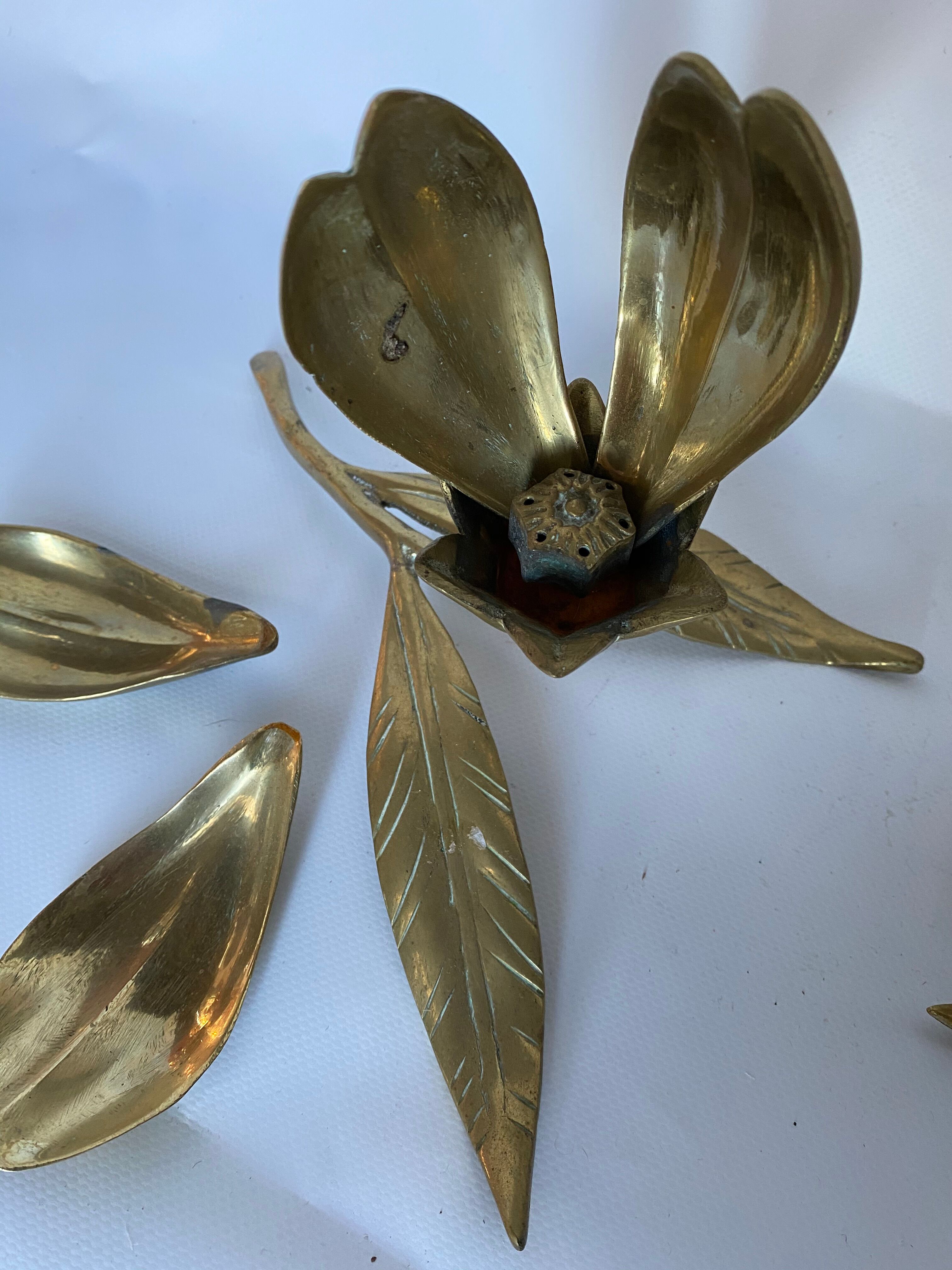 Brass flower