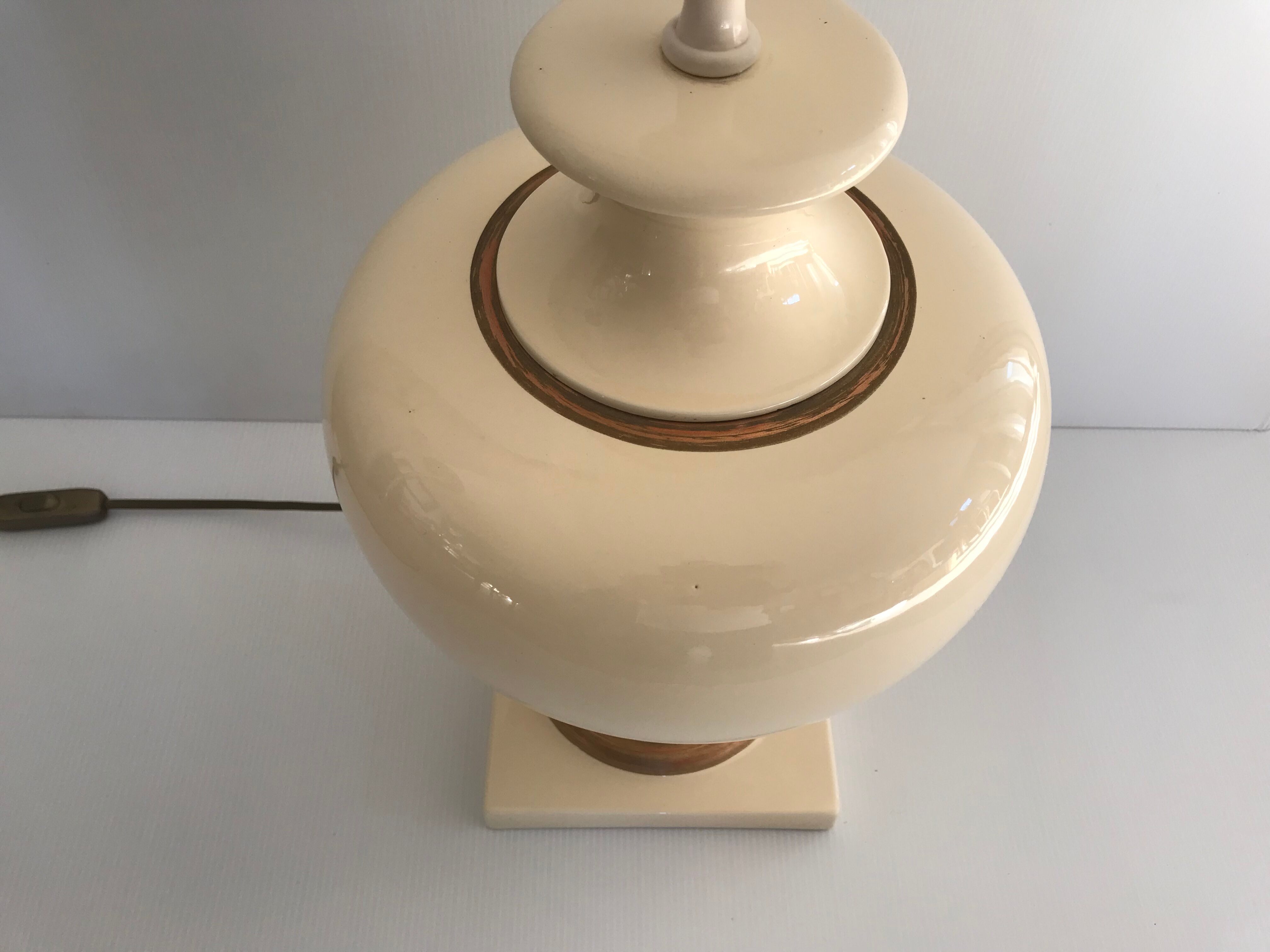 Vintage ceramic lamp base 41cm
