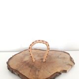 Vintage cheese platter - Tree stump cake - 1970