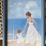 4 cadres femme et enfants