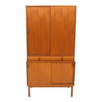 Armoire scandinave en teck par Bertil Fridhagen pour Bodafors, Suède, 1960