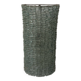 Applique vintage XL verre et métal, France 1960