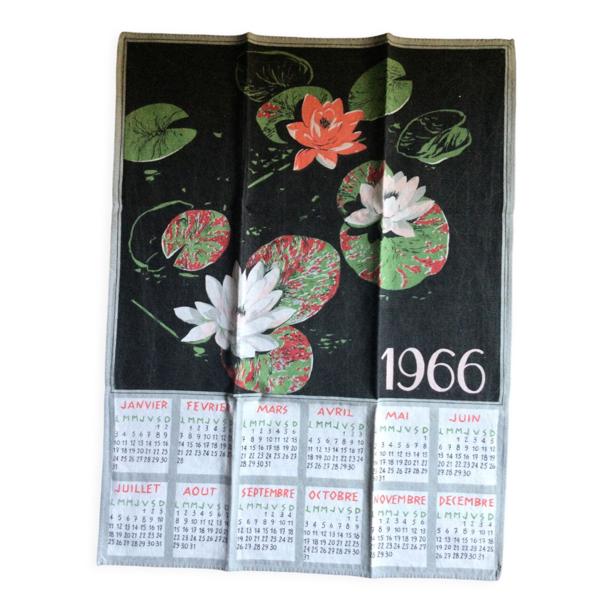 Torchon calendrier de 1969 ⋆ La Fouine Chine