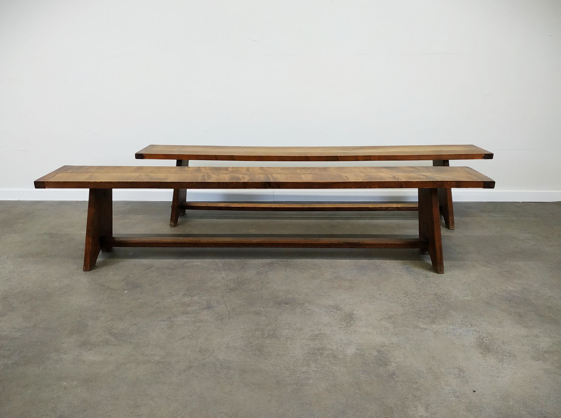 Pair of farm benches 200 cm