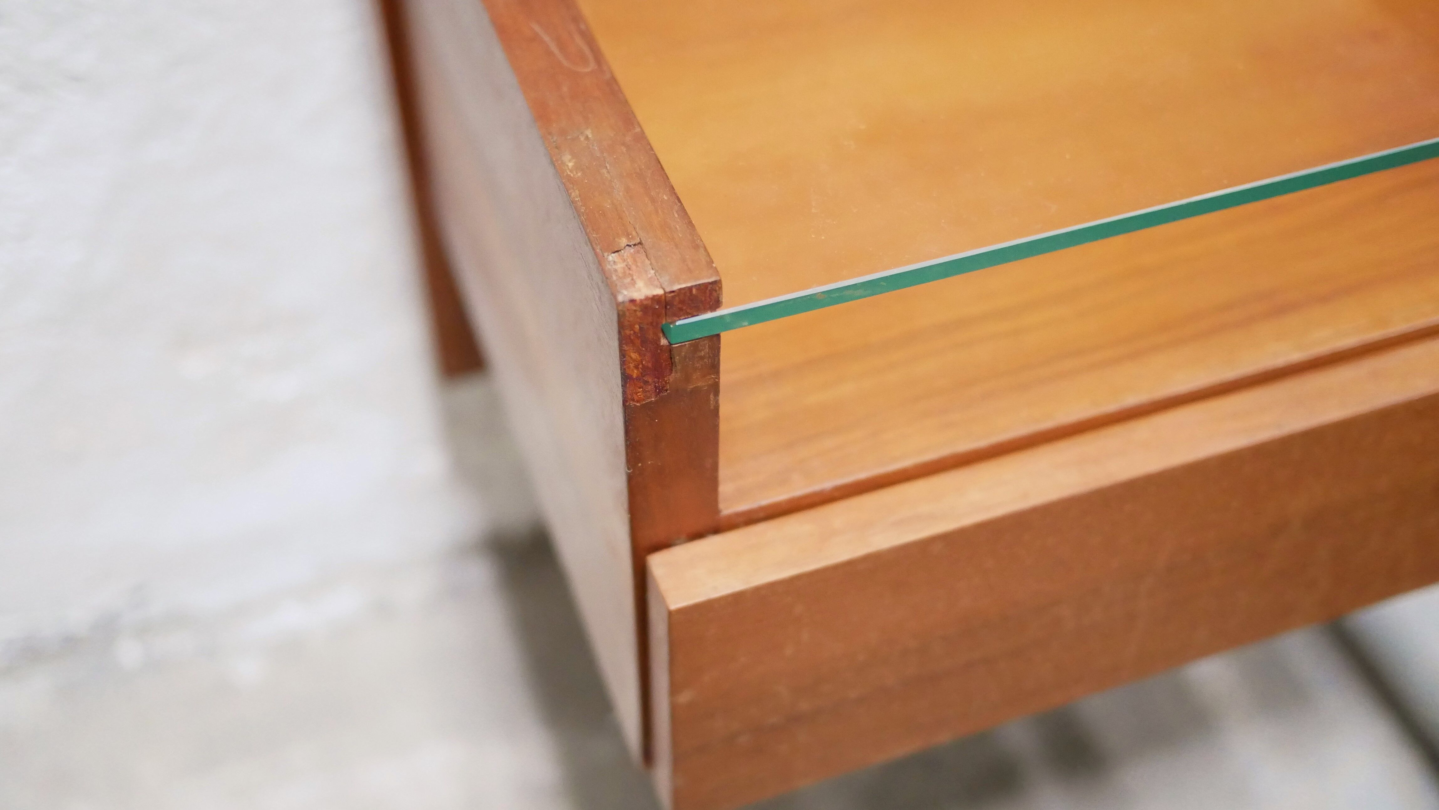 Vintage rosewood bed