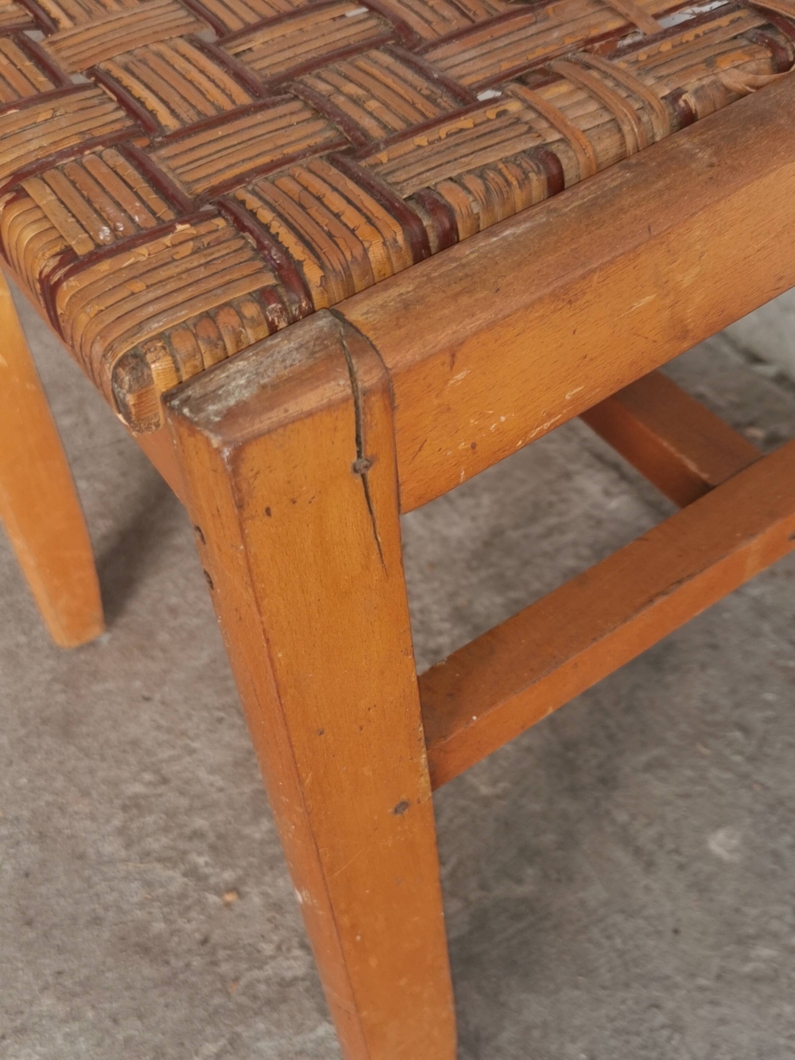 set of 4 chairs, vintage design