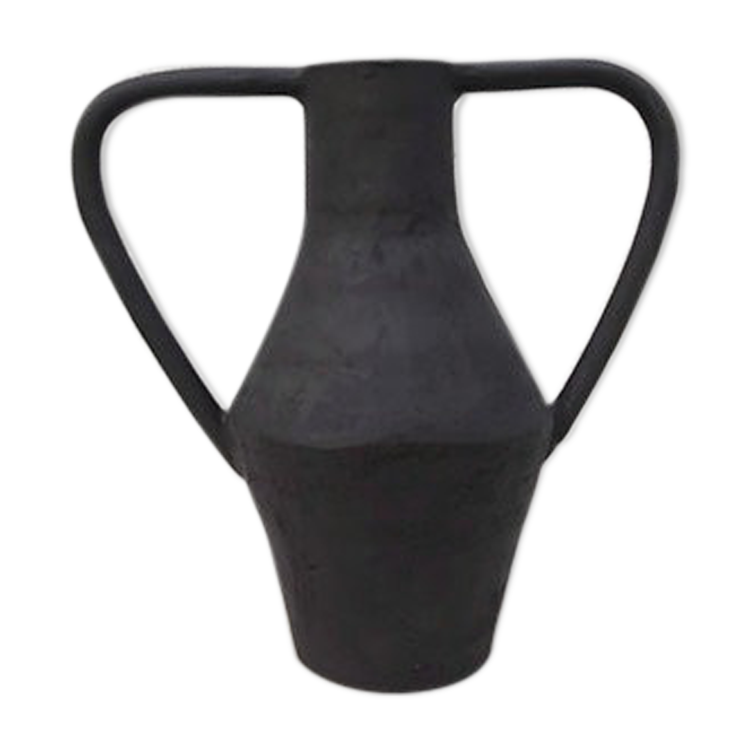 Black amphora vase - Cassandre Bouilly