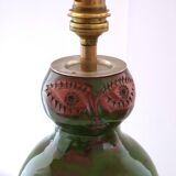 Michel Argans 1990 ceramic anthropomorphic lamp