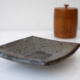 Mid-century modern pottery dish by Janet Leach, England