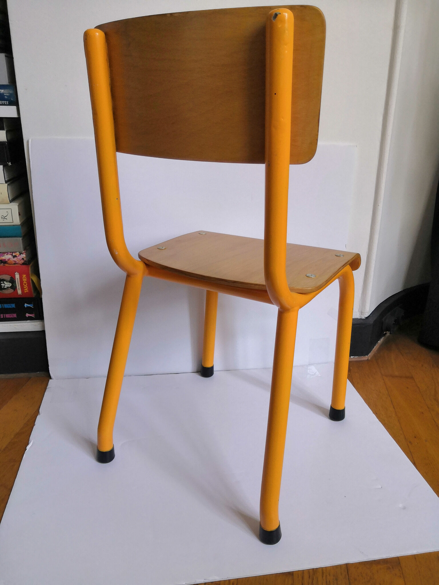 Yellow school chair