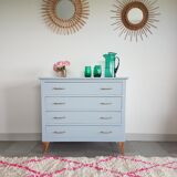 Commode rétro restaurée
