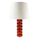 Large Mid Century Scandinavian Glass & Brass Table Lamp By Carl Fagerlund For Orrefors, Sweden, 1960