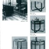 Modernist coffee table H-168 designed by Jindrich Halabala for UP Závody, 1930