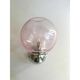 Sculptural Pink “Pulegoso” Murano Glass Wall Sconces — Pair