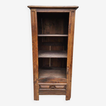 Small country unit with 3 shelves 19th century "in its own juice"