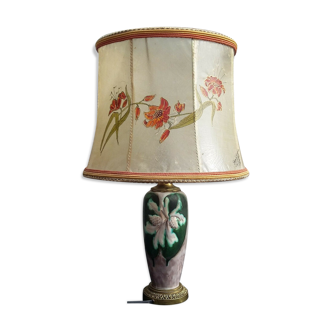 Ceramic lamp signed