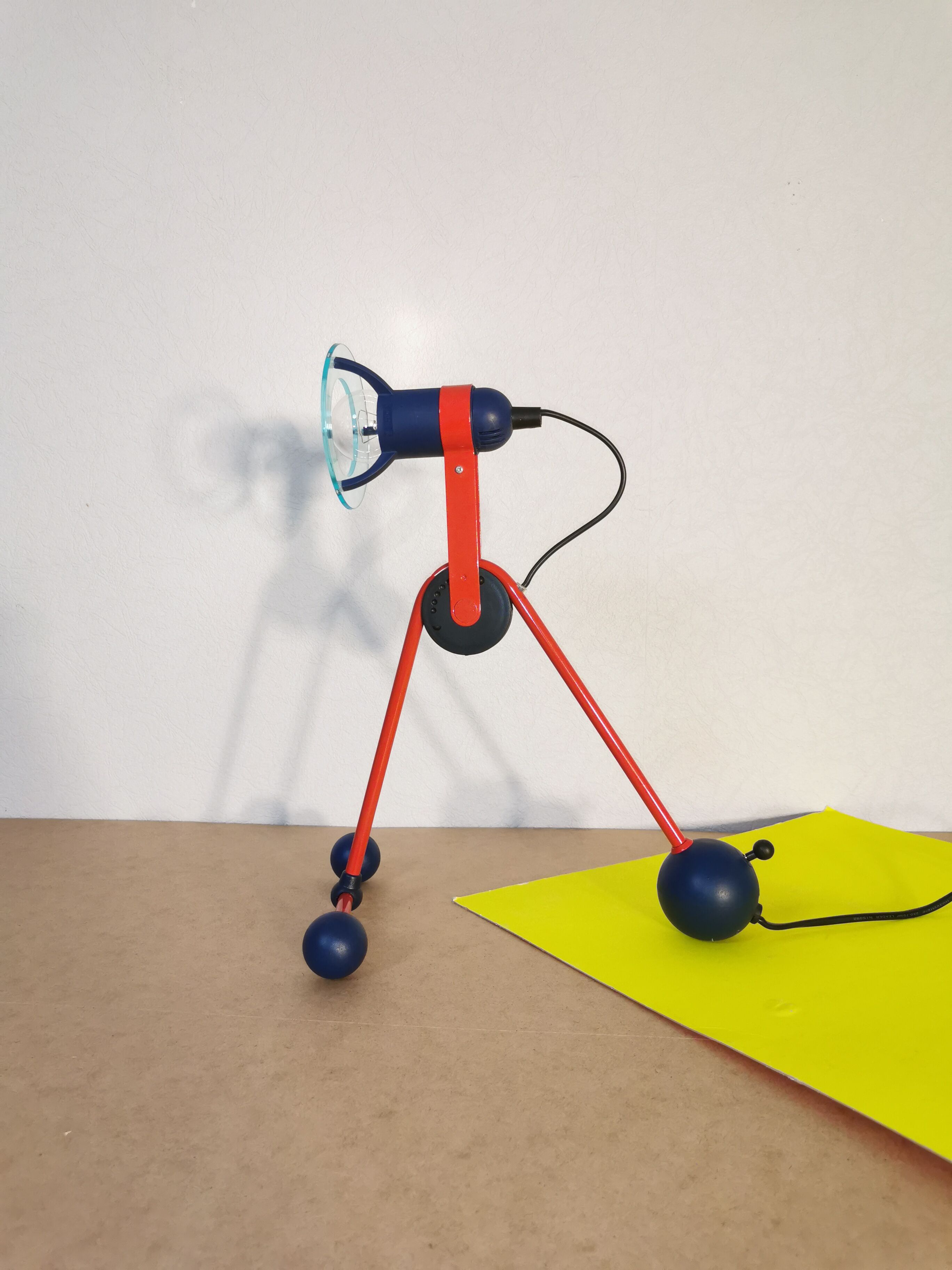 Lampe orientable postmoderne, 1980