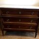 Louis xvi style chest of drawers in mahogany
