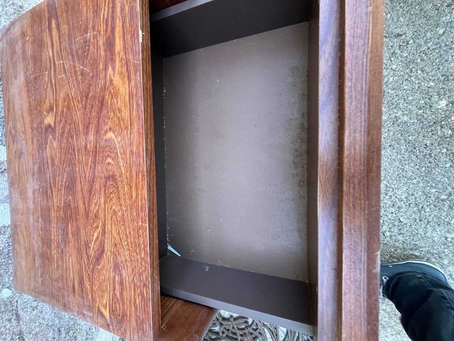 Vintage bedside table