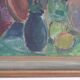 Nature morte : Vases et fruits par T.S.