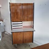 Meuble buffet formica bi couleur 1970