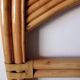 Rattan headboard