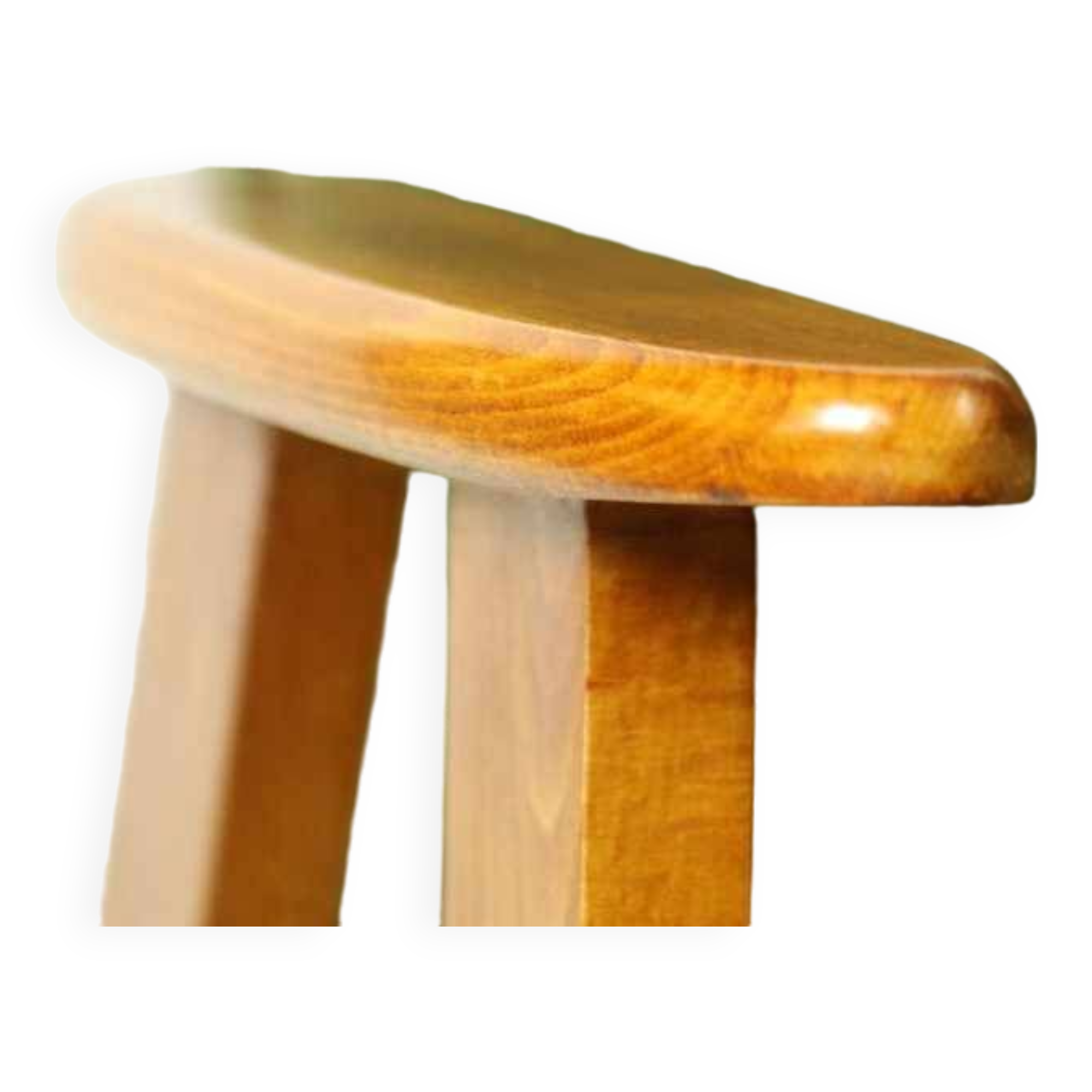 Fauteuil Vintage 366 de J. Chierowski Fauteuil Bois Clair Herbe Verte Scandinave