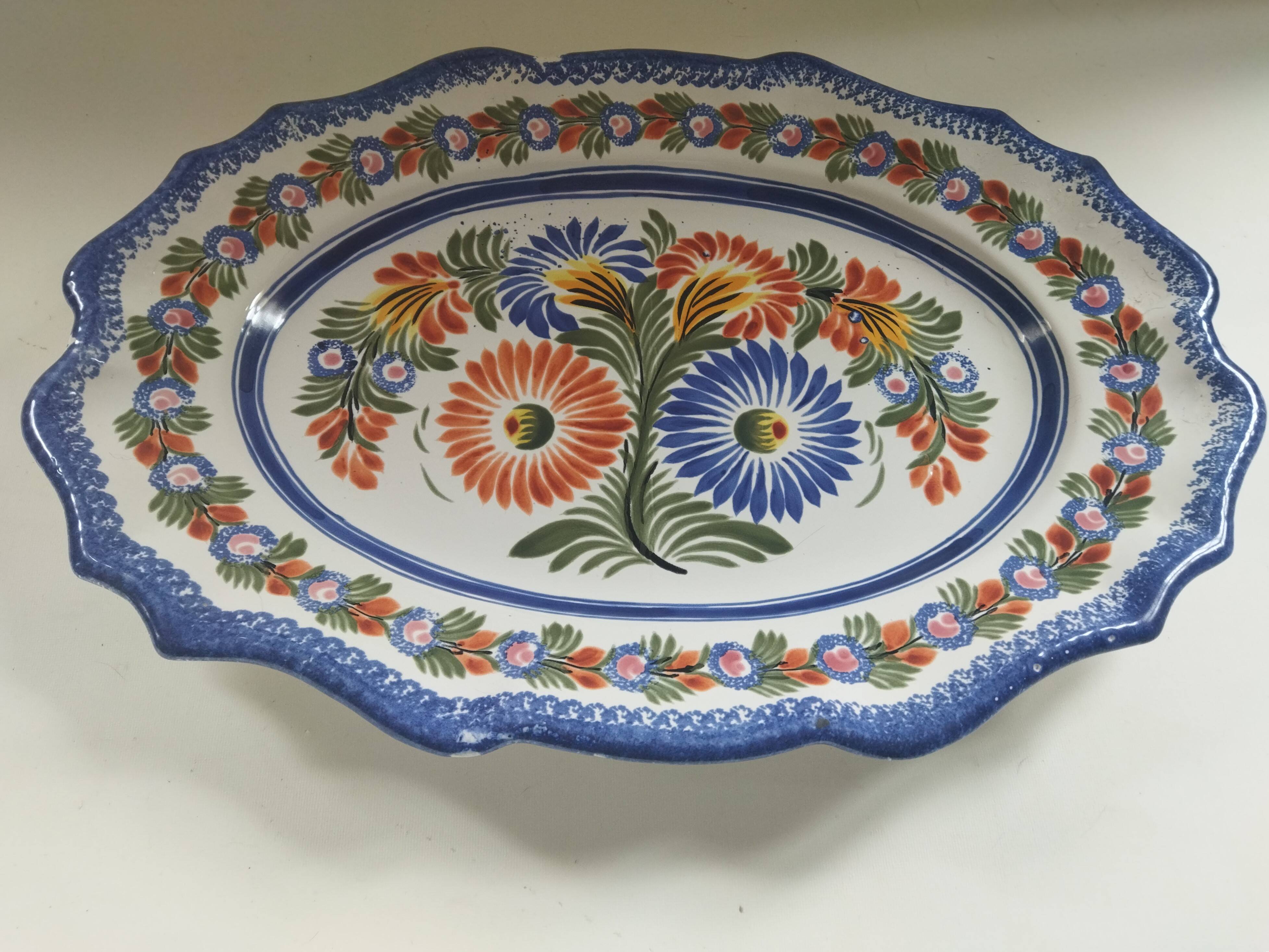 Henriot Quimper dish
