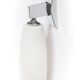 Italian chrome and opaline wall light 1970