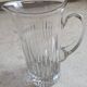 Crystal carafe grooves brand alexandre gelb foret en brie boussu belgium