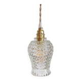 Baladeuse verre ciselé