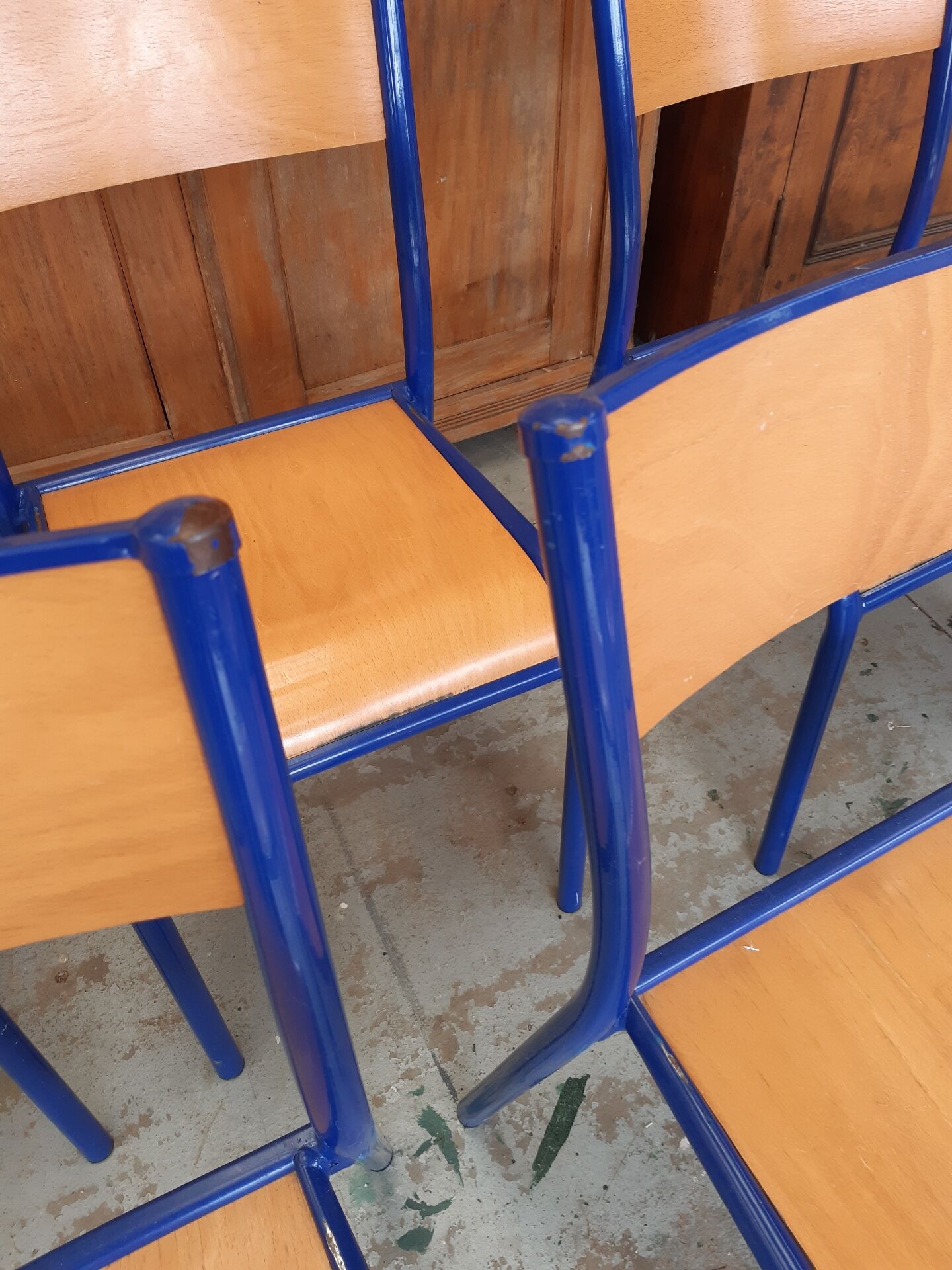 9 chaises Mulca