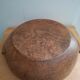 Large antique wooden bowl