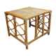 Rattan bedside table
