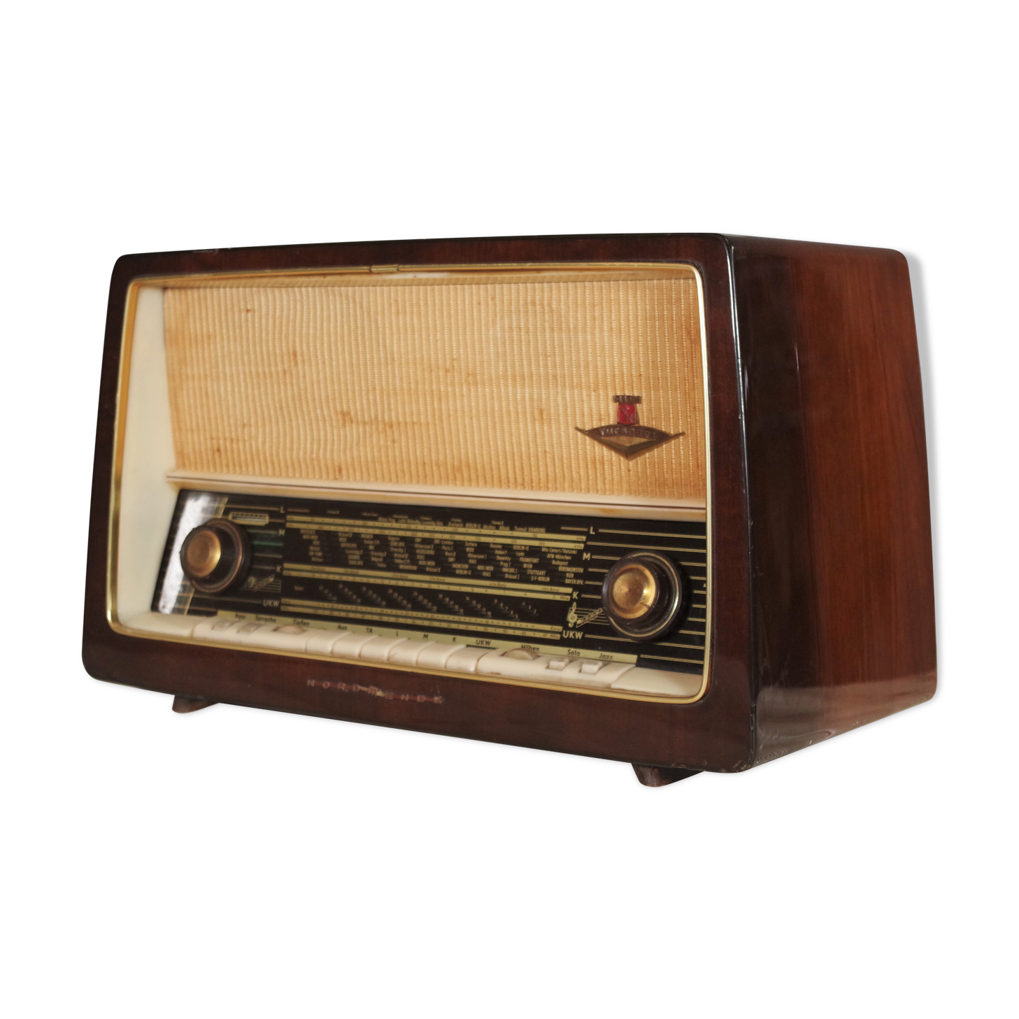 ※ジャンク品　Nordmende ヴィンテージラジオ　ドイツ製 Yahoo!オークション - 希少 レア NORDMENDE STERLING ノードメンデ ラ