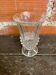 Antique crystal d'arques vase model longchamp médicis moulded glass vintage