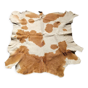 Tapis peau de vache vintage