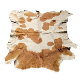 Tapis peau de vache vintage 1970