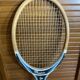 Vintage dunlop saphir wooden tennis racket + dunlop vintage cover #e