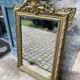Old gilded mirror Napoleon III style