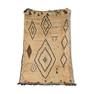 Boujaad vintage Moroccan rug. Handmade, pure wool. 190x115cm
