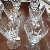 6 Saint Louis Port glasses, jersey model