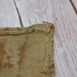 Bag in burlap that allowed transport