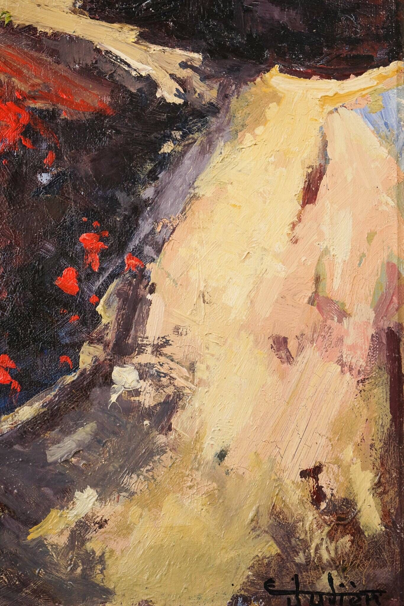 Ernest Julien Malla - Paysage d'influence fauve post-impressionniste