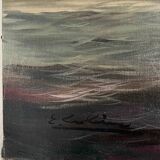 Oil on canvas E. Colin